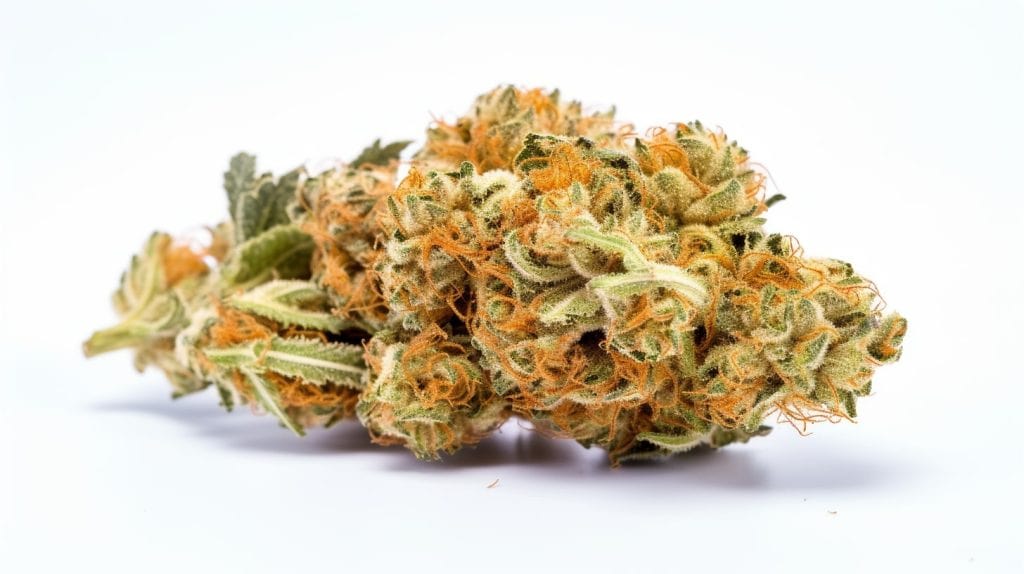 64 sunrise strain 64 sunrise strain on a white background