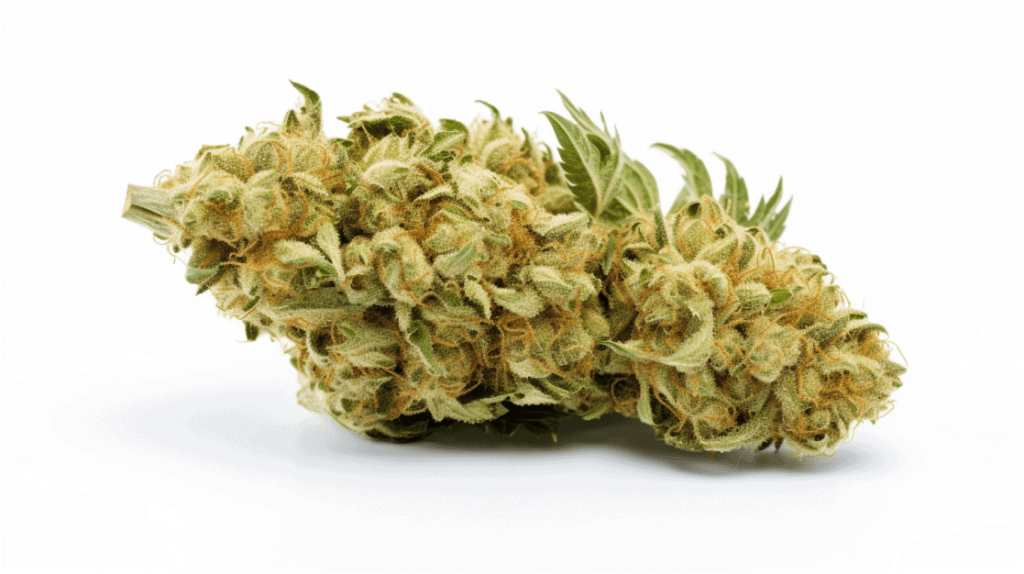 Creamsicle Strain on a white background